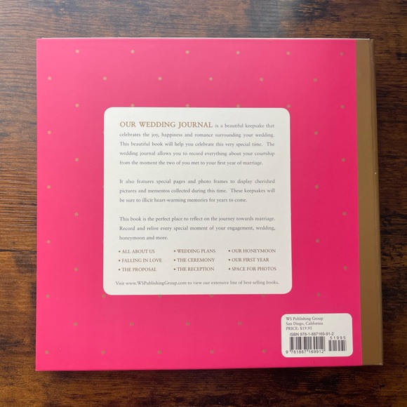 Our Wedding Journal (Scrapbook) - Picture 8 of 8